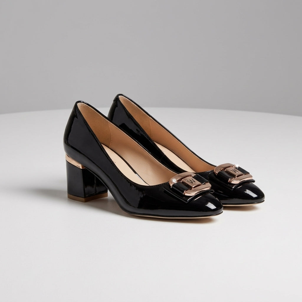 Aurevyn Women's Square Heel Shoes - Vonnera