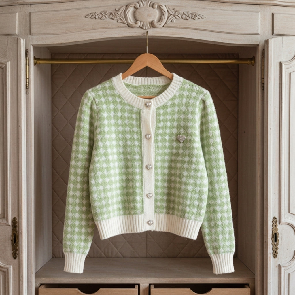 Women's Long Sleeved Knit Cardigan - Vonnera