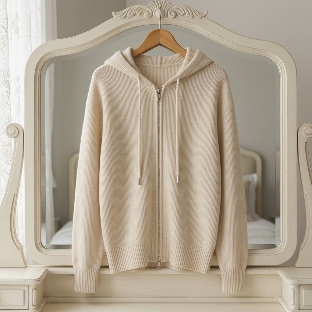 Elyra Women's Hooded Cardigan - Vonnera