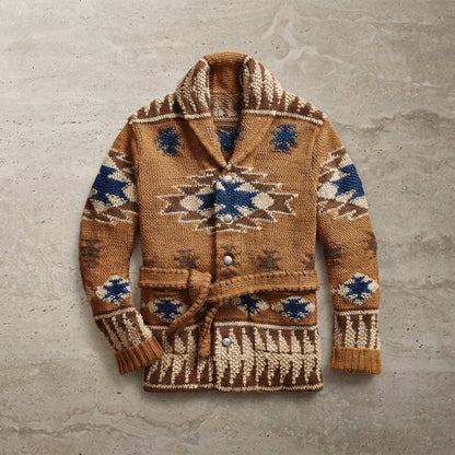 Women's Savannah Jacquard Cardigan - Vonnera
