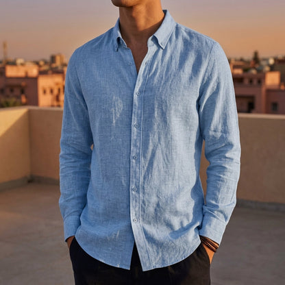 Linen Ibiza Shirt - Vonnera