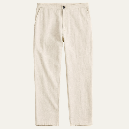 Men's Linen Capri Pants - Vonnera