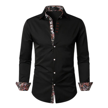 Men's Paisley Accent Dress Shirt