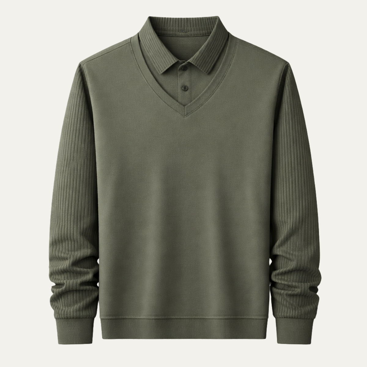 Men's Knit Polo Shirt Casual Business - Vonnera
