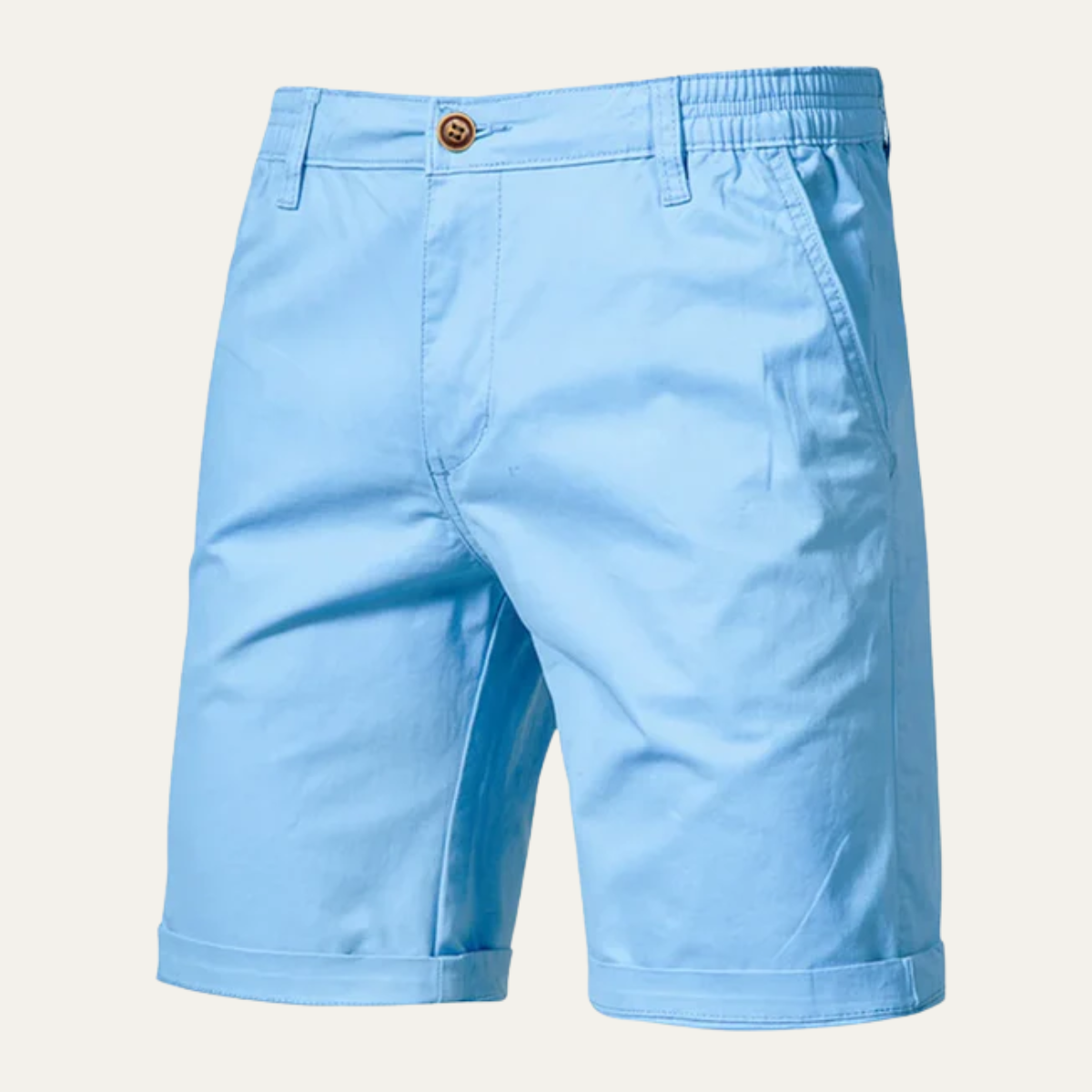 Men's Cotton Flat Front Shorts