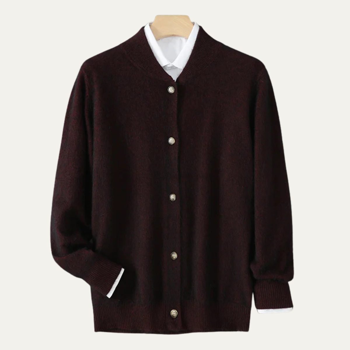 Ashworth Men's Soft Knit Cardigan 100%