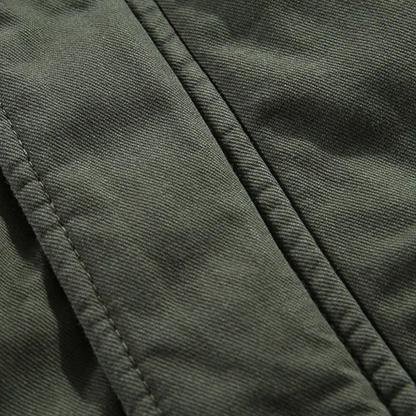 Men's Cotton Hooded Jacket Warm Inner Lining