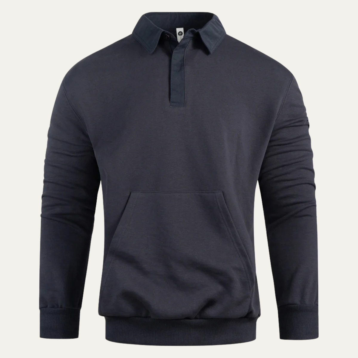 Marettimo Men's Cotton Polo Sweater With Pocket