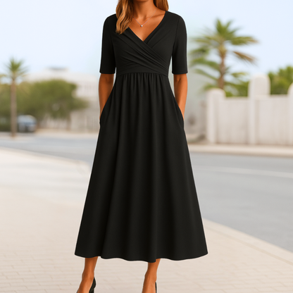 Women's Cross Front Dress