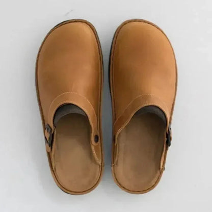 Men's Slip-On Mules Closed Toe