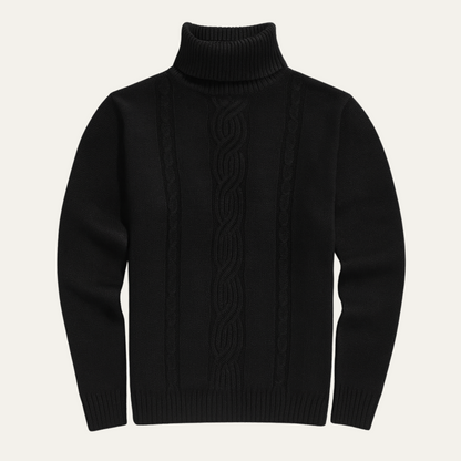 Men's Merino Wool Turtleneck Sweater - Vonnera