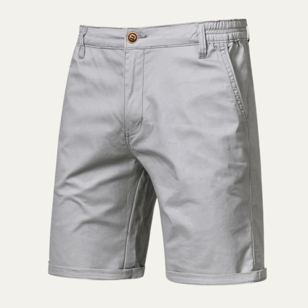 Men's Cotton Flat Front Shorts