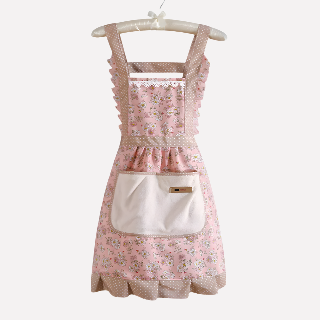 Women's Floral Print Kitchen Apron