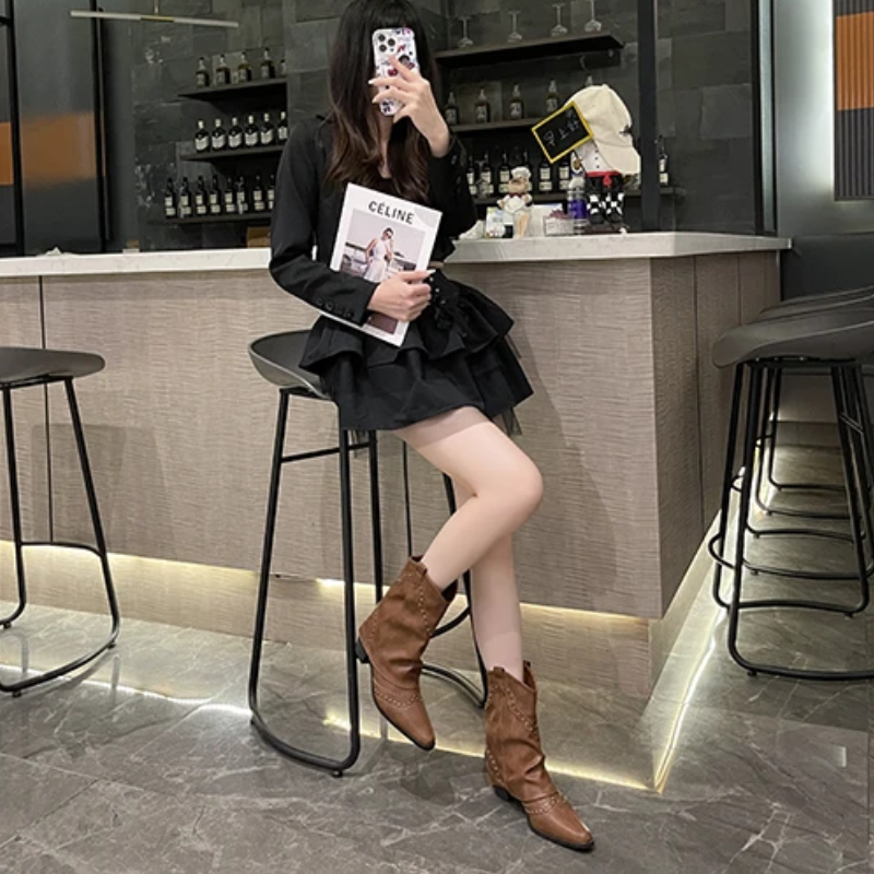 Western Studded Boots
