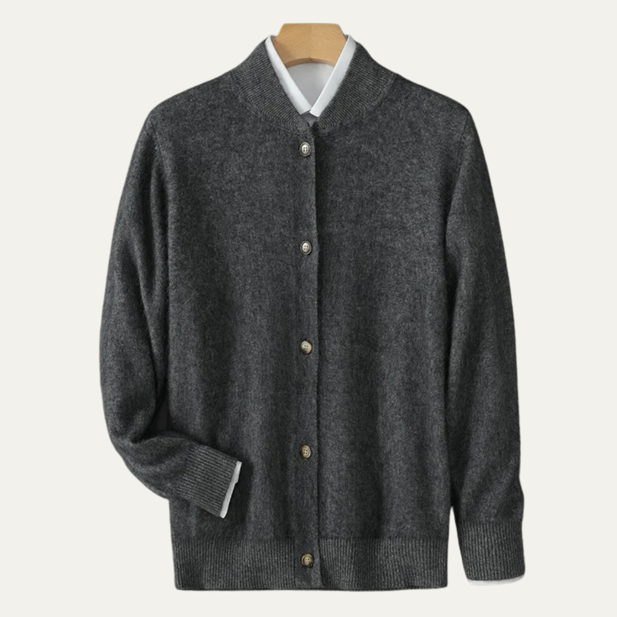 Ashworth Men's Soft Knit Cardigan 100%