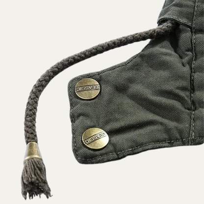 Men's Cotton Hooded Jacket Warm Inner Lining