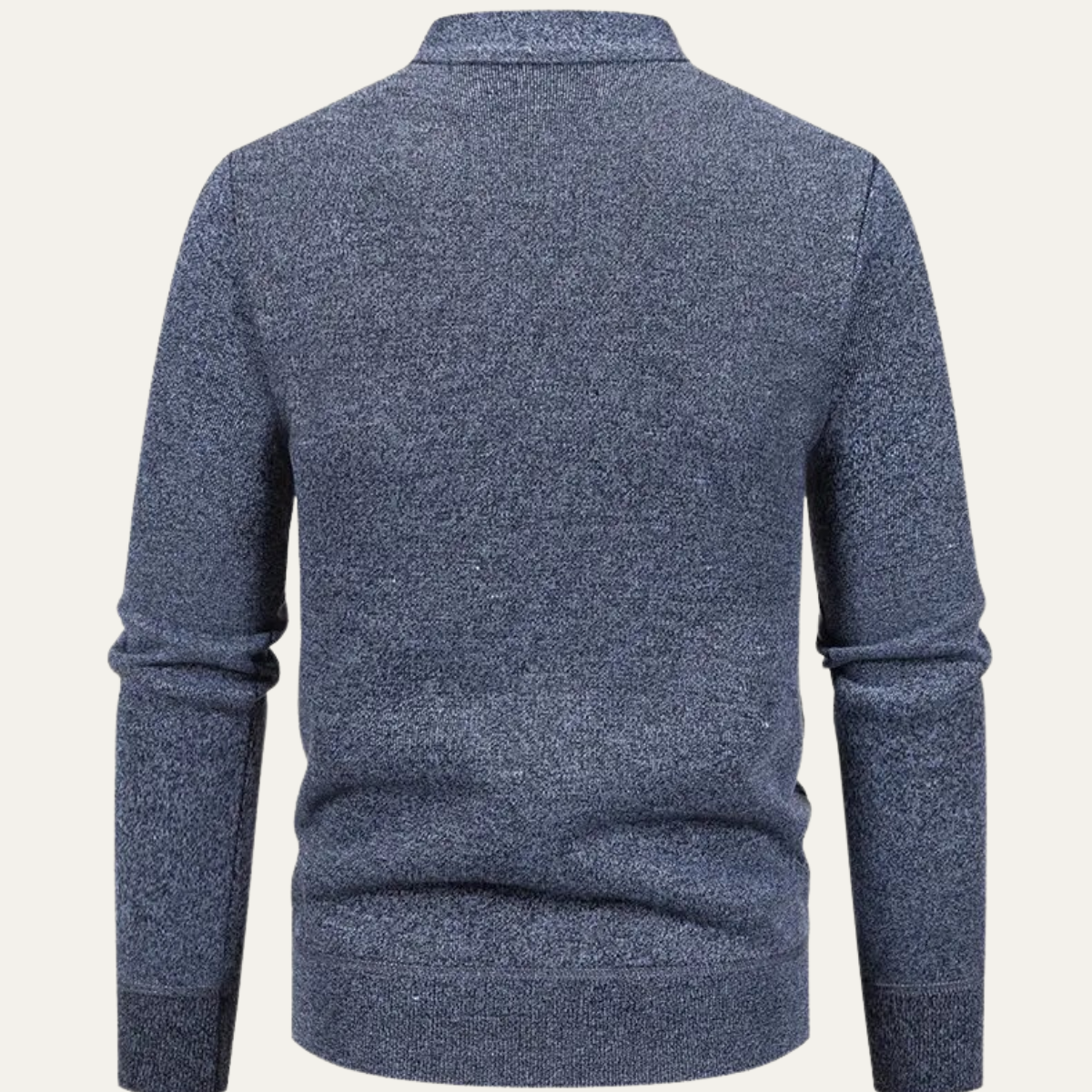 Men's Casual Cardigan Knit Button Up With Pockets