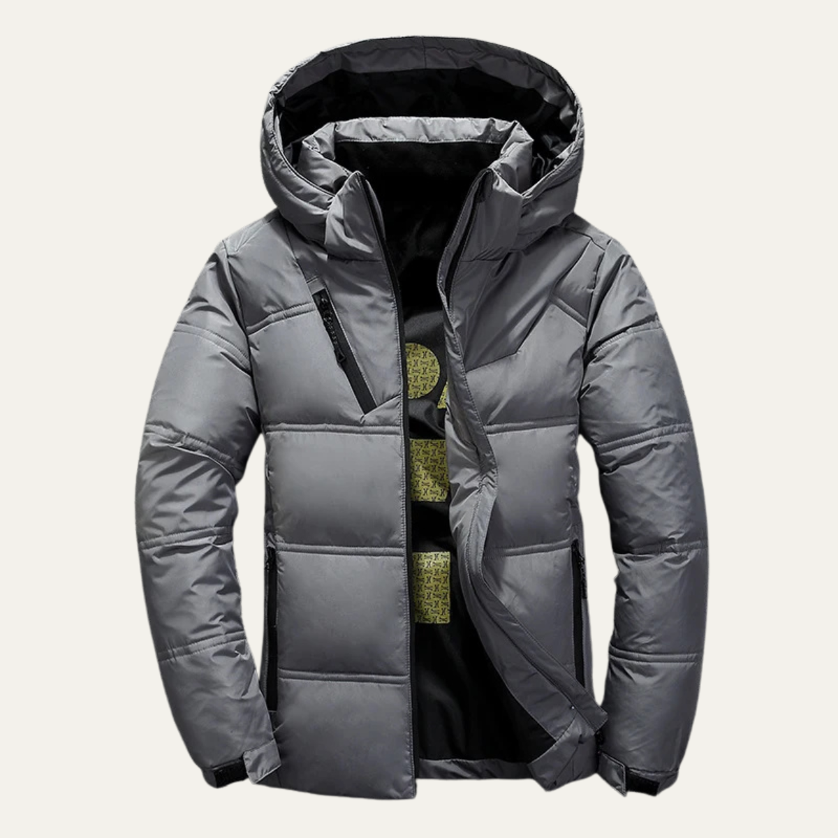 Wrenford Men's Down Puffer Jacket Winter Hooded