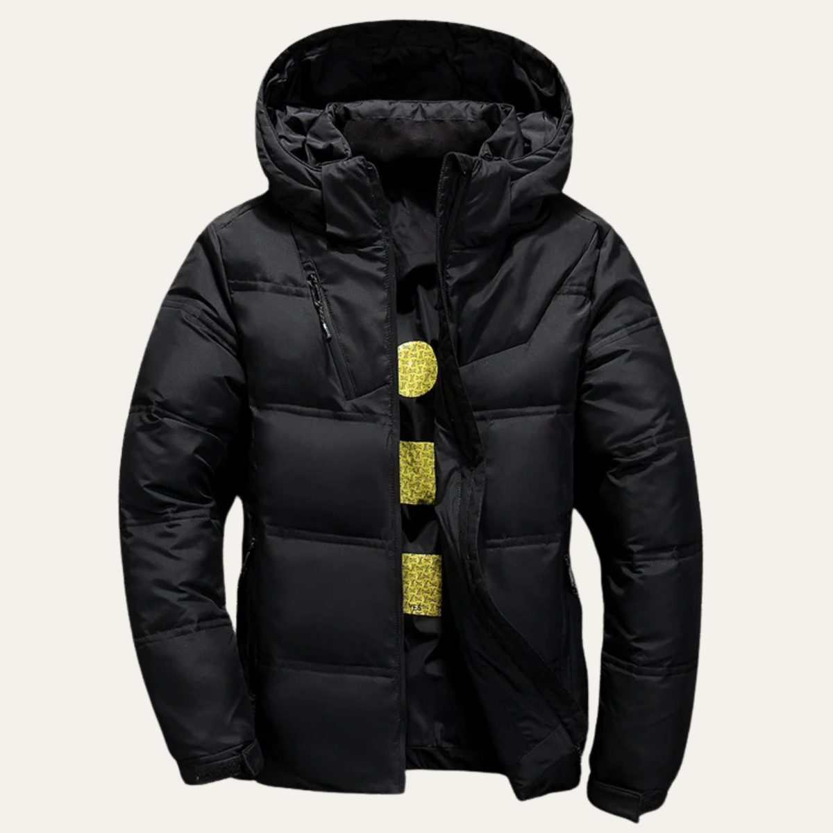 Wrenford Men's Down Puffer Jacket Winter Hooded - Vonnera