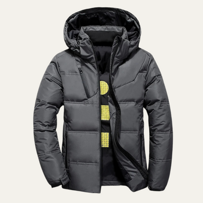 Wrenford Men's Down Puffer Jacket Winter Hooded