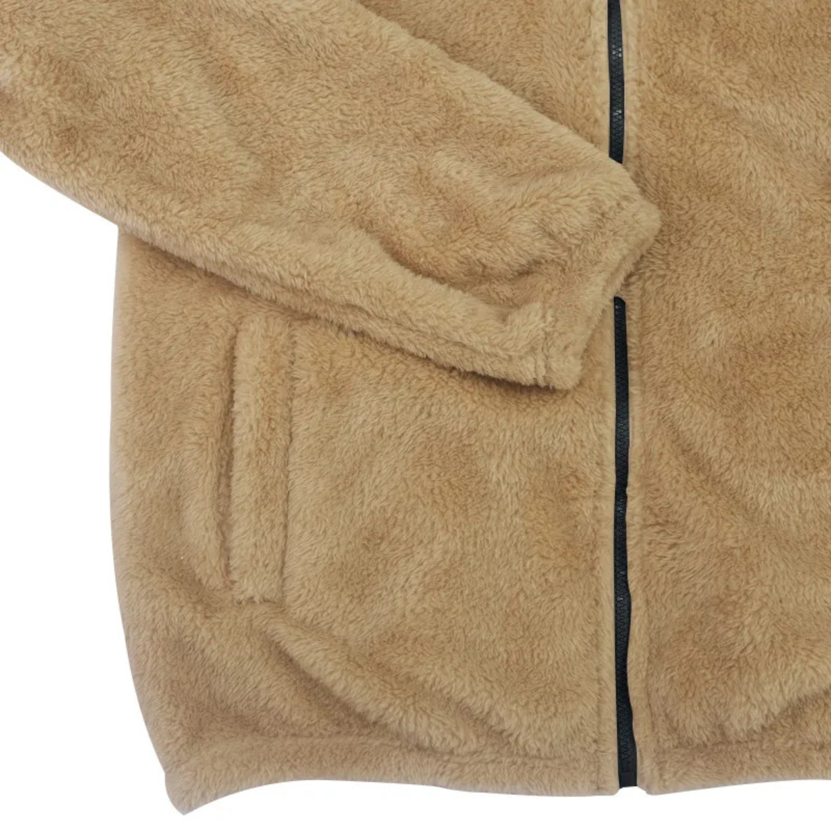 Men's Soft Velvet Fleece Hoodie Jacket