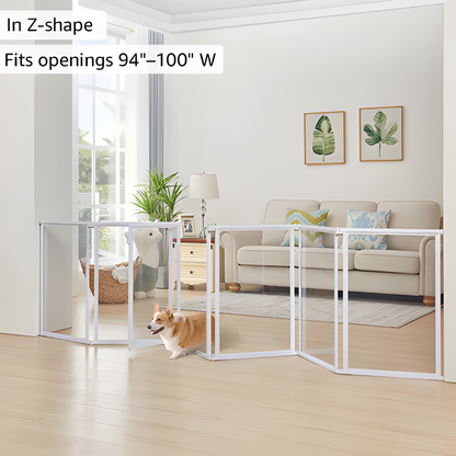 Acrylic Dog Play Pen