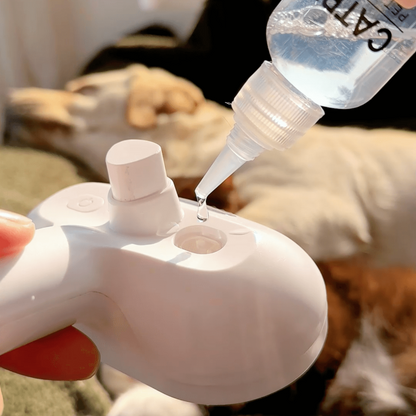 Steam Brush for Dogs Grooming