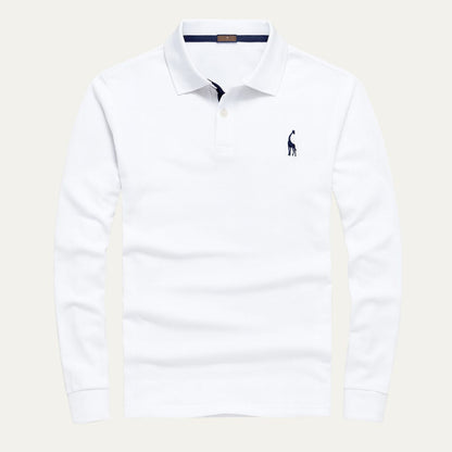 Men's Modern Cotton Long Sleeve Shirt