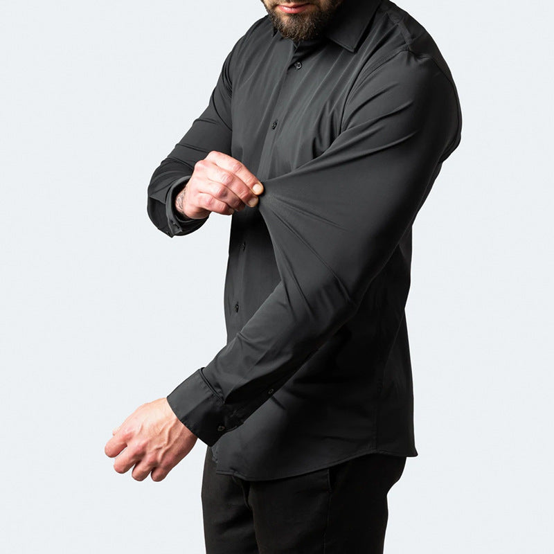 Espe Men's Stretch Dress Shirt Non Iron
