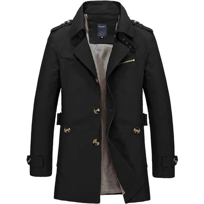 Men's Classic Windbreaker Jacket - Vonnera