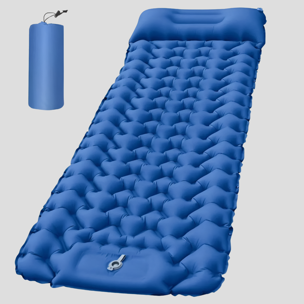 Inflatable Air Mattress With Built-In Pillow - Vonnera