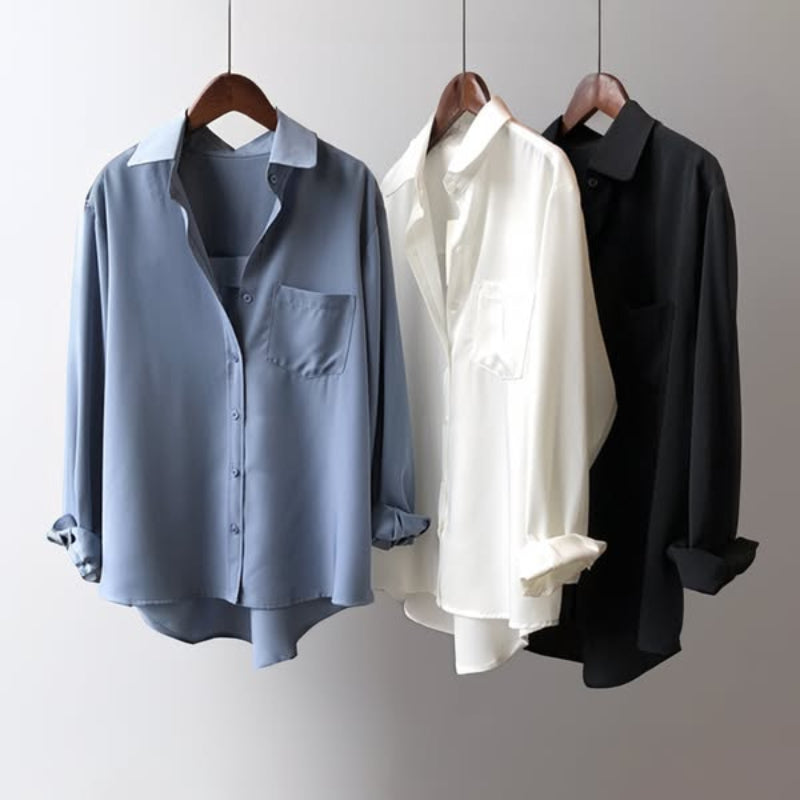 Women's Office Satin Shirt