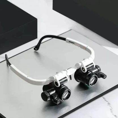 LED Magnifying Glass Adjustable Lenses - Vonnera