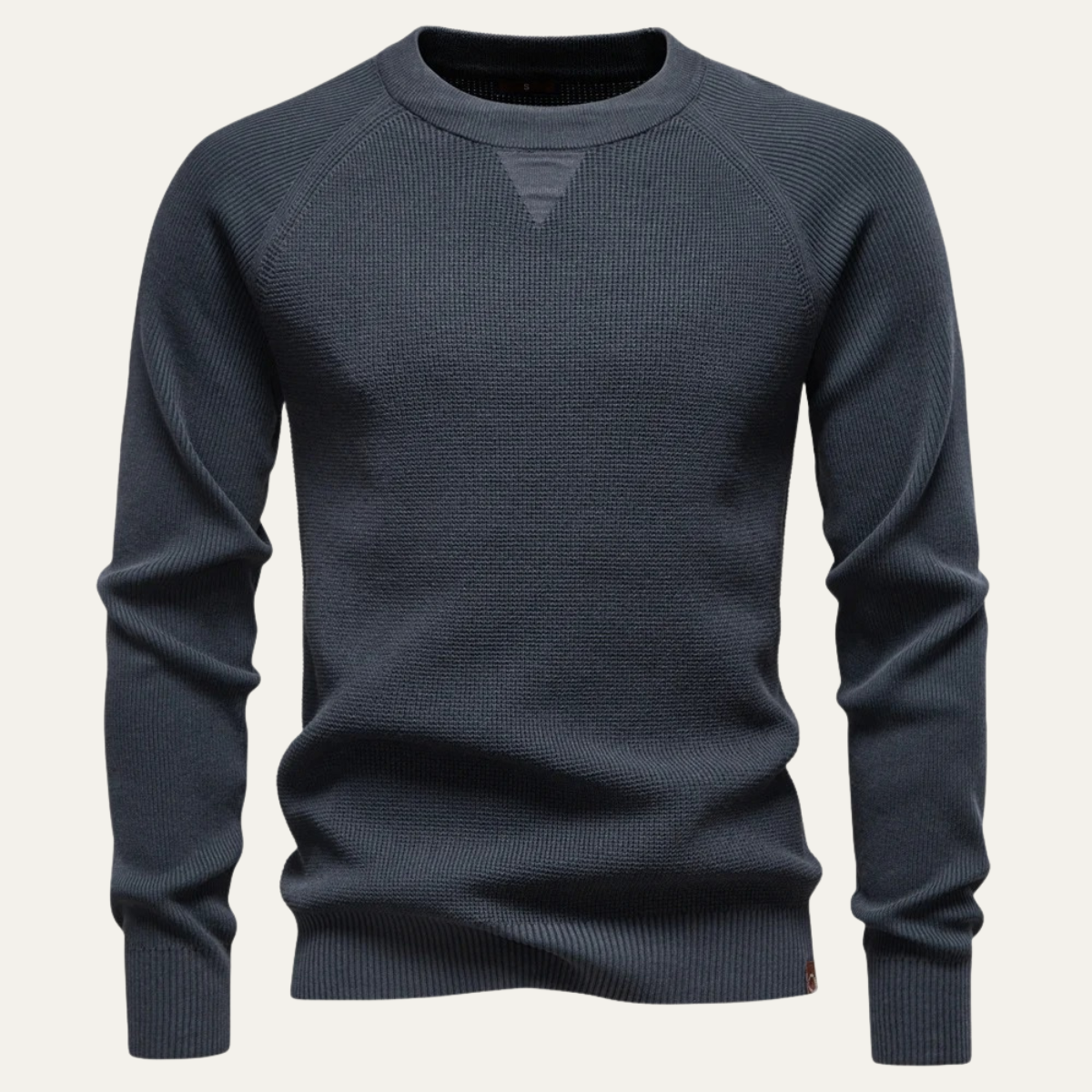 Men's Knitted Crew Neck Sweater - Vonnera
