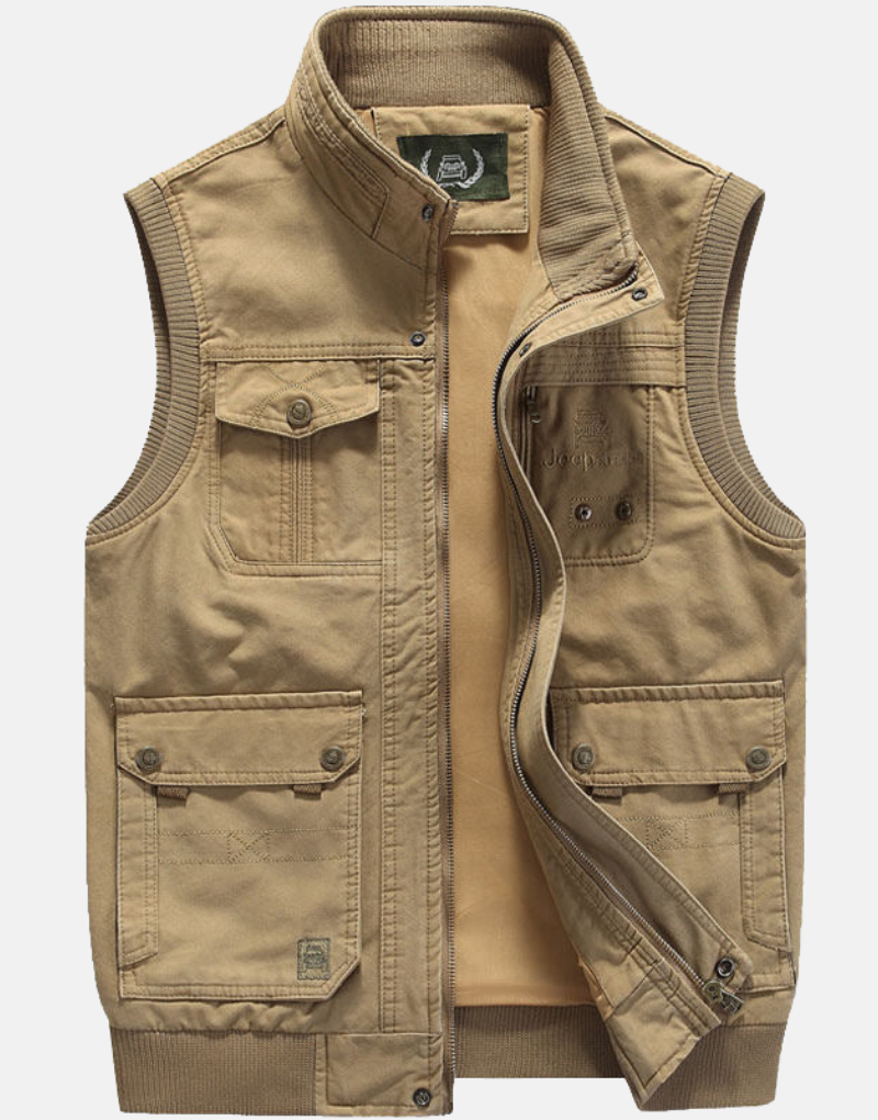 Men's Utility Vest Multi-Pocket - Vonnera