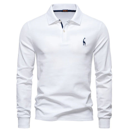 Men's Modern Cotton Long Sleeve Shirt