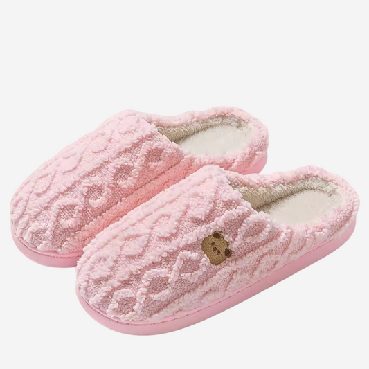 Women's Warm Plush Slippers - Vonnera