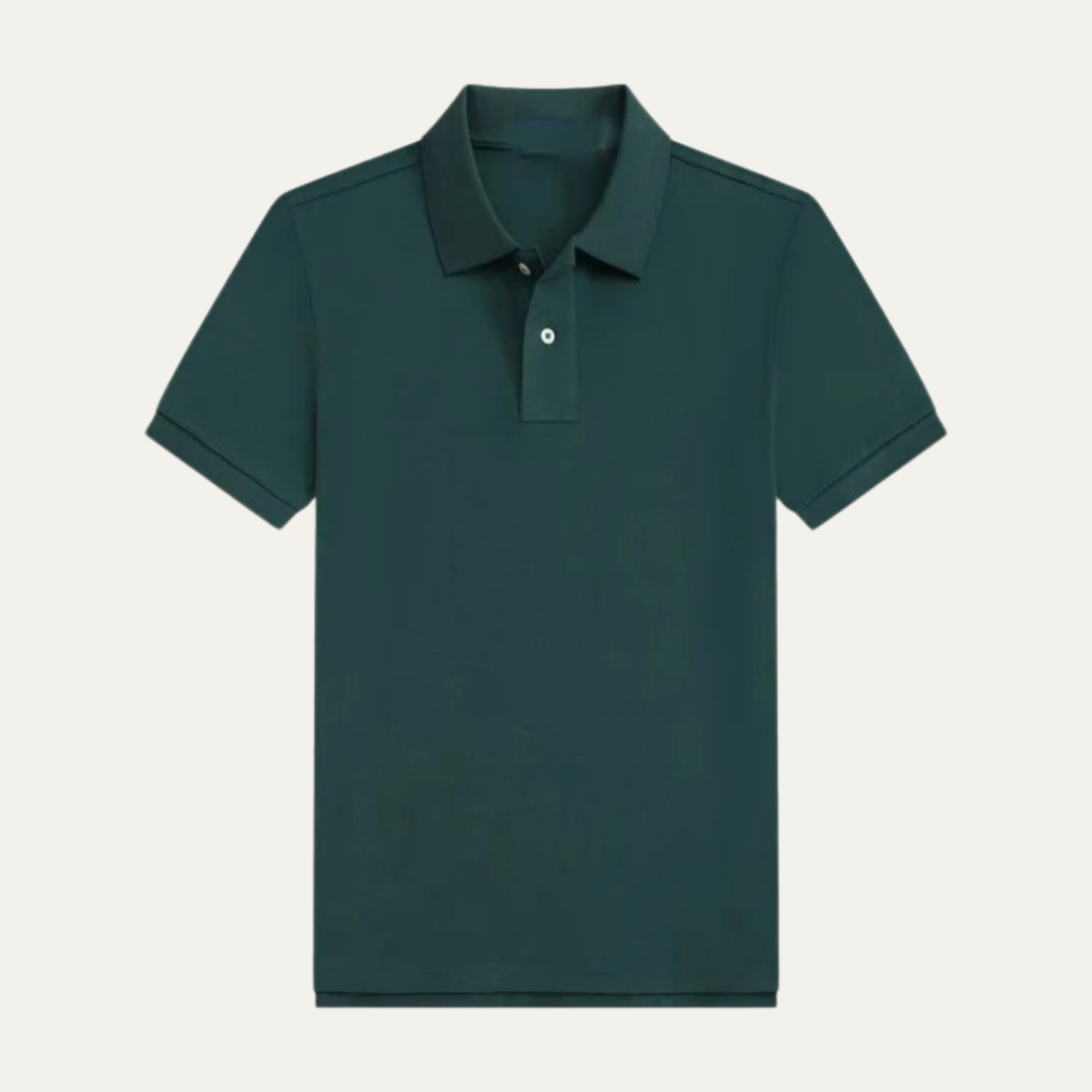 Mens Classic Polo Shirt Solid Color Trendy Fit - Vonnera
