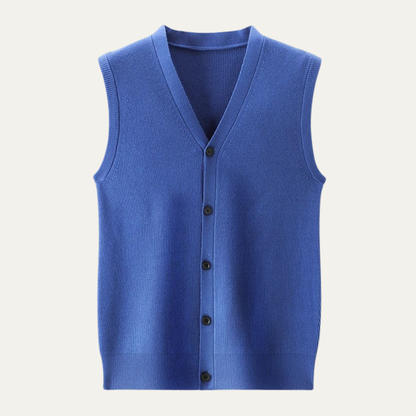 Men's Smart Knit Waistcoat - Vonnera