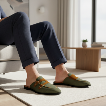 Men's Canvas Slip On Loafers