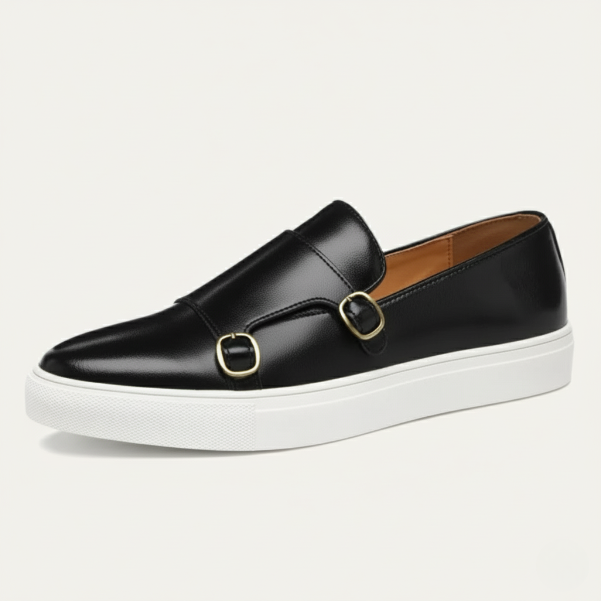 Men's Leather Loafers Modern Brown