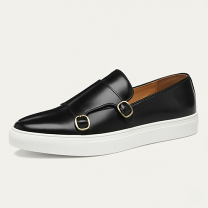 Men's Leather Loafers Modern Brown