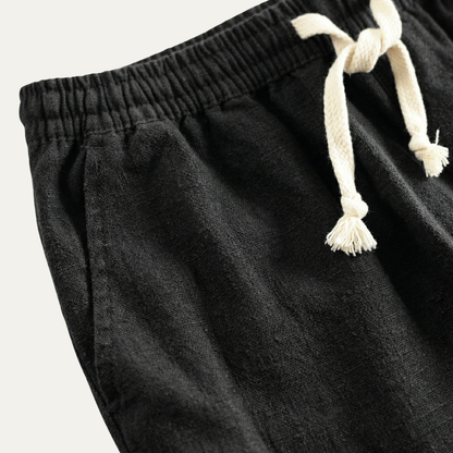 Men's Slim Fit Drawstring Beach Shorts