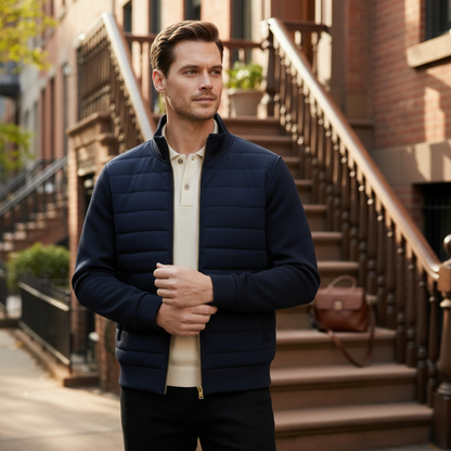 Vendôme Men's Bomber Jacket Casual Elegant