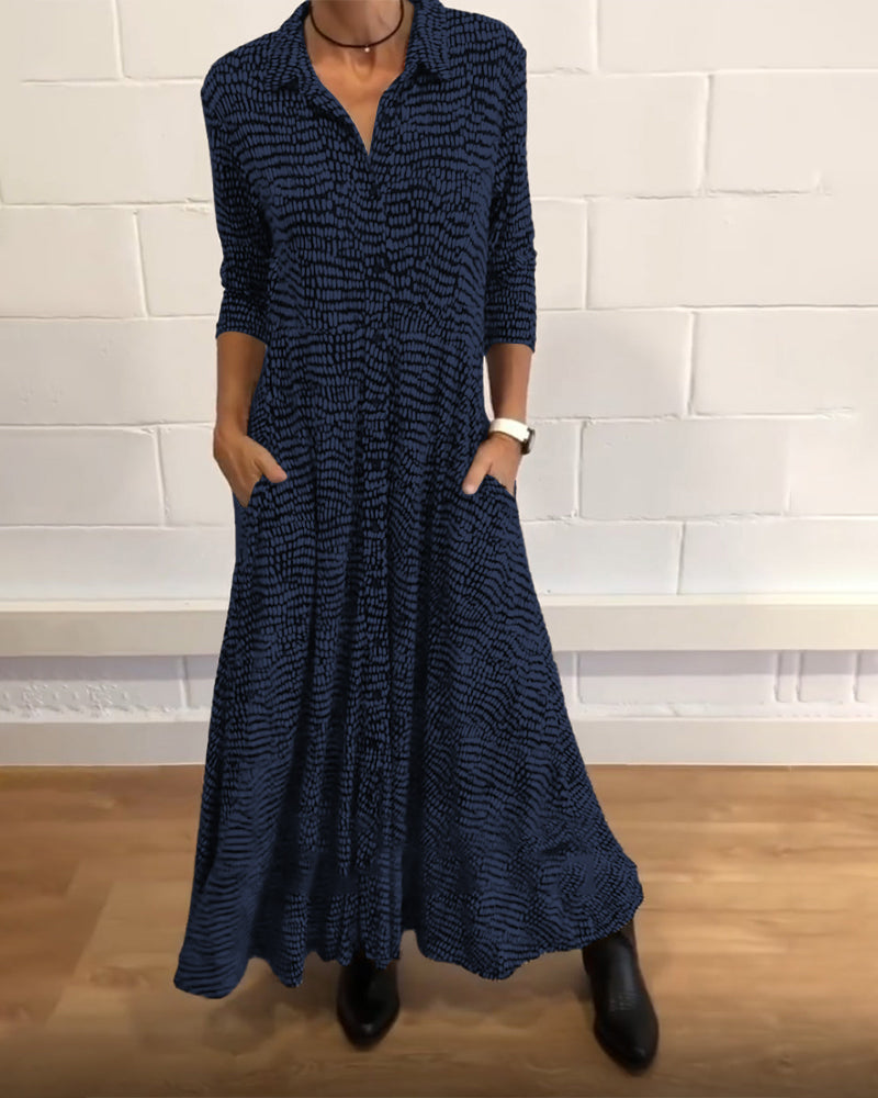 Women's Maxi Dress Flowing Design