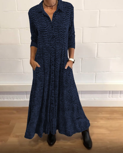 Women's Maxi Dress Flowing Design