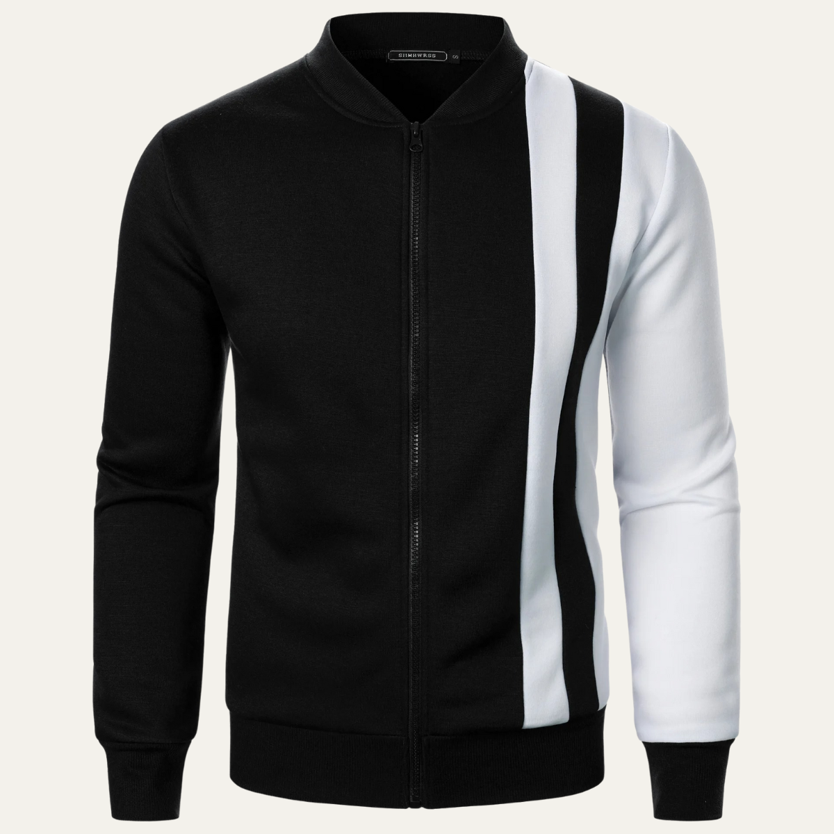 Men's Lightweight Colour Block Zip Up Jacket - Vonnera