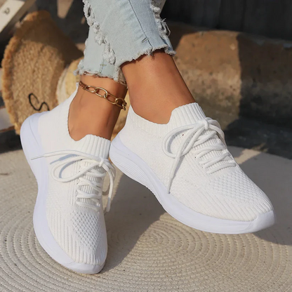 Women's Breathable Knit Sneakers Lightweight Casual - Vonnera