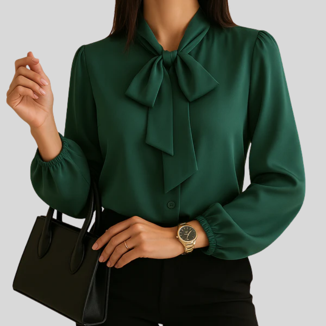 Women's Bow Blouse - Vonnera
