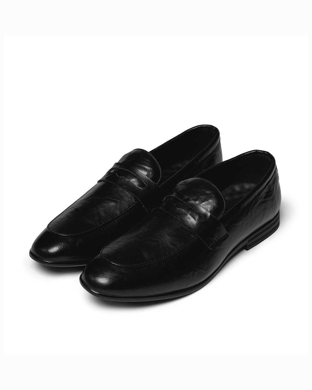 Men's Slip-On Dress Shoes Strap Detail - Vonnera
